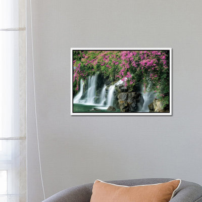 Floral Falls II by Dennis Frates - Print on Canvas