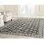 Oushak Oriental Hand-Knotted Wool Charcoal Area Rug-726074083