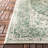 Danya Oriental Green/Cream Indoor/Outdoor Area Rug-616149059