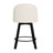 26" Swivel Upholstered Counter Stool With Backrest -1573379839