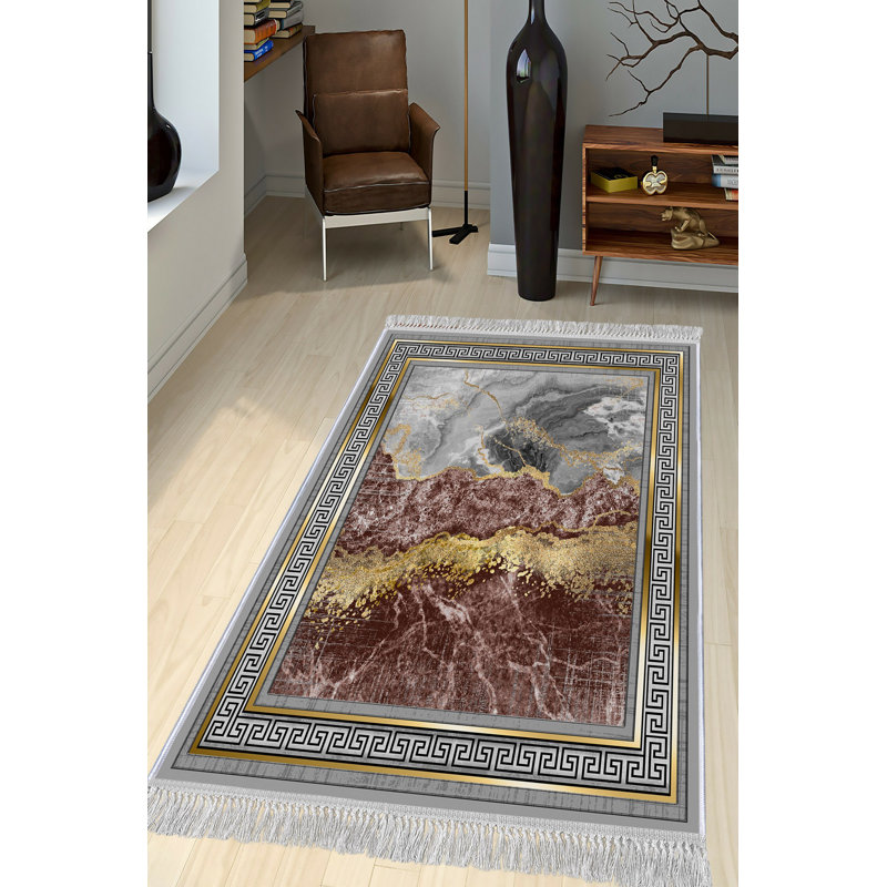 Luxurious Hall Carpet, 100% Velvet Fabric, 2.6 x 9.8 ft | Antibacterial & Non-Slip | 0.4 in Pile Height, Machine Washable | Durable Woven Design with 3D Digital Printing | Perfect for Home Entryways & Living Rooms