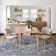 Dianeli Washable Area Rug Low-Pile No-Slip Indoor Oriental Rug