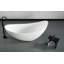 Tabouret de salle de bain noir mat en résine