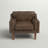 Burr 40" Wide Genuine Leather Armchair