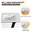 31.71'' Single Bathroom Vanity with Ceramic Top