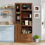 Armoire de cuisine avec huche de cuisine