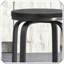 Ensemble de 2 tabourets de comptoir Robuste, durable, élégant, polyvalent et compact