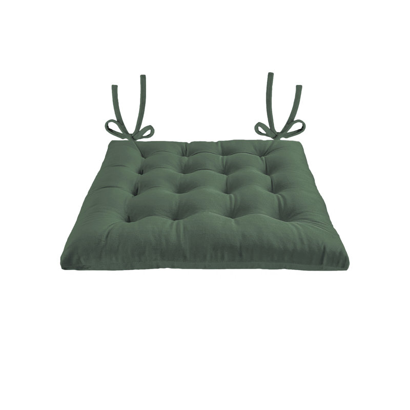 Coussin de siège d'intérieur, Vert olive