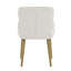 Ensemble de 2 chaises d'appoint Qwin Boucle & Finish