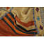 Tapis de couloir rayé en laine Kilim