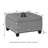Aquita Faux Leather Ottoman