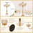 5 Arm Crystal Candelabra Centerpieces For Wedding Tables,29.5 Inches Tall-2010520929-1991573440