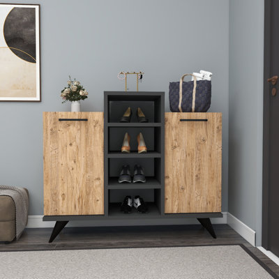12 Pair Shoe Storage Cabinet