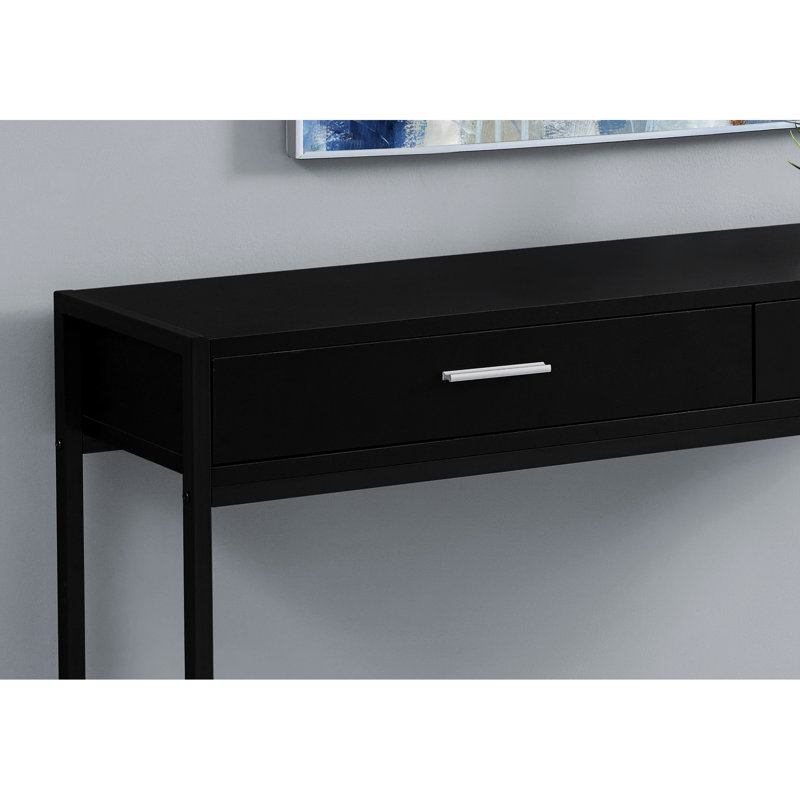 Table d'appoint, console, vestibule, étroit, canapé, tiroir de rangement, salon, chambre à coucher, contemporain, moderne