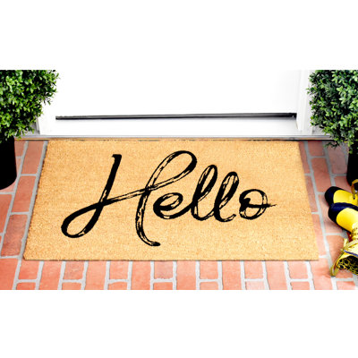 Tabetha Non-Slip Outdoor Doormat