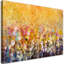 Colorful Flowers Meadow Nature - Wrapped Canvas Print-1388023276
