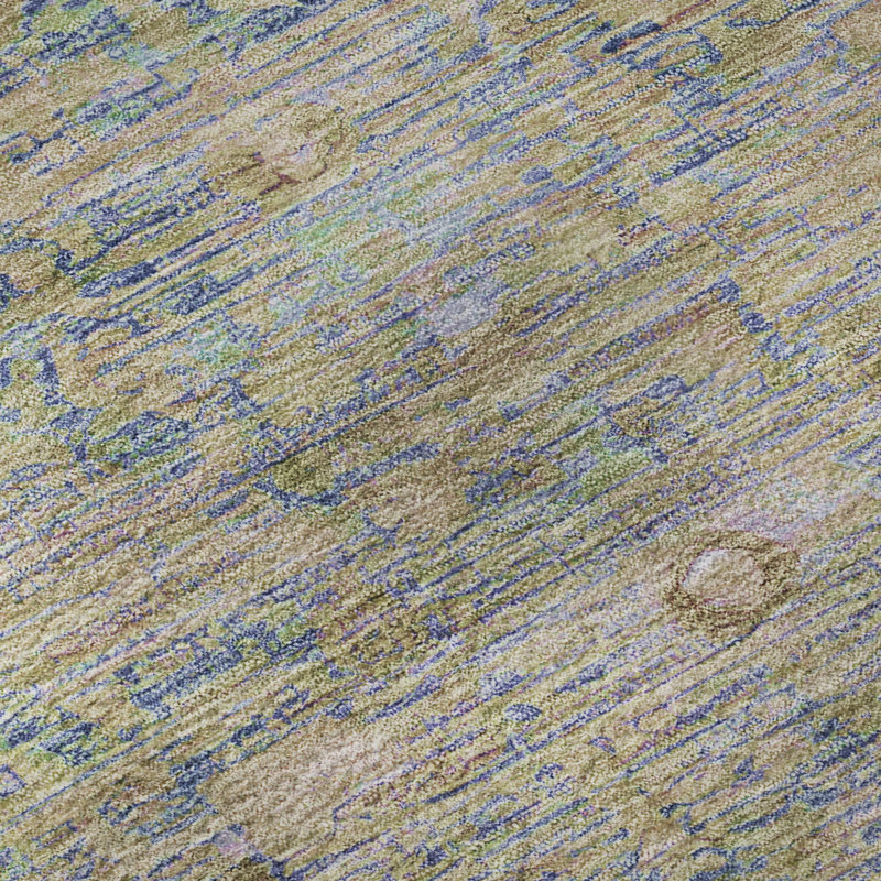 Premium Machine Washable Verlin AMF1774 Modern Rug, Rectangle 2'6" x 3'10"