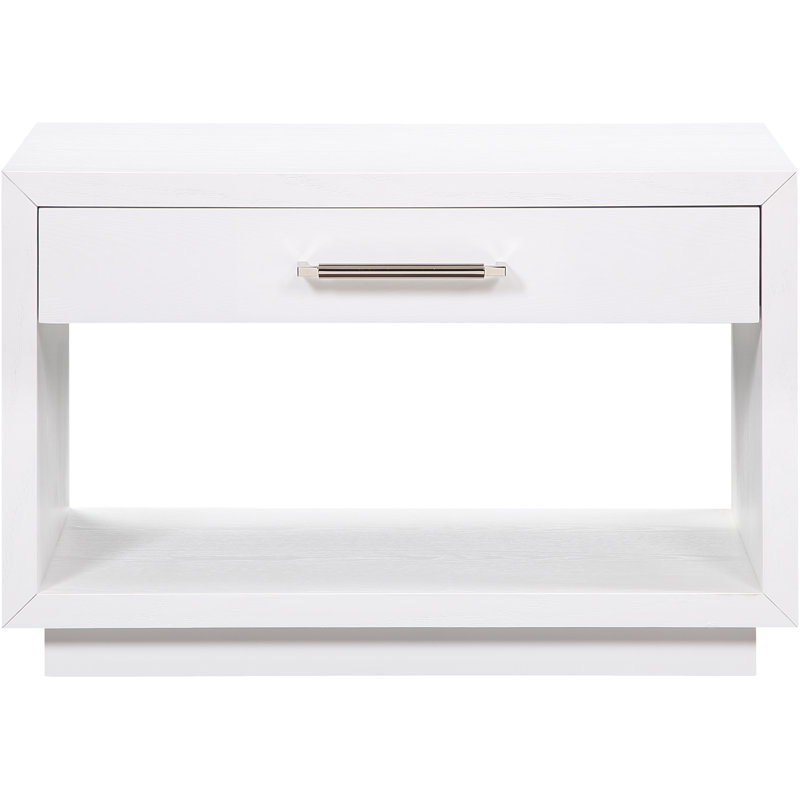 Avery 1 - Drawer Nightstand, White