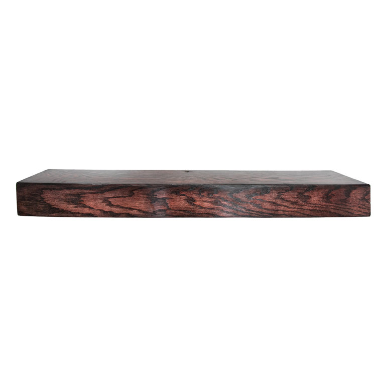 Tablette flottante en bois massif de chêne Tyringham