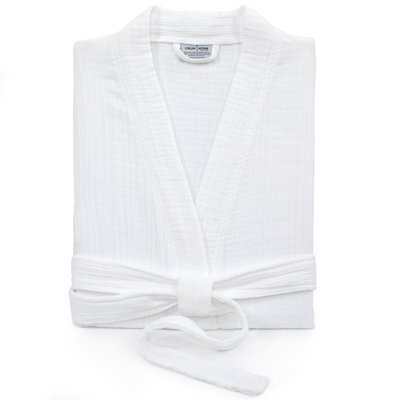 Peignoir Smyrna 100% coton turc unisexe avec poche