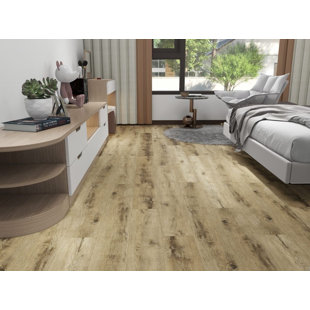 GLU-PRO 22 mil, plancher LVT à coller, abri de bois ombragé de 3 mm