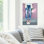 «Fashion Blogger Flowers» par Oliver Gal - impression d'art graphique