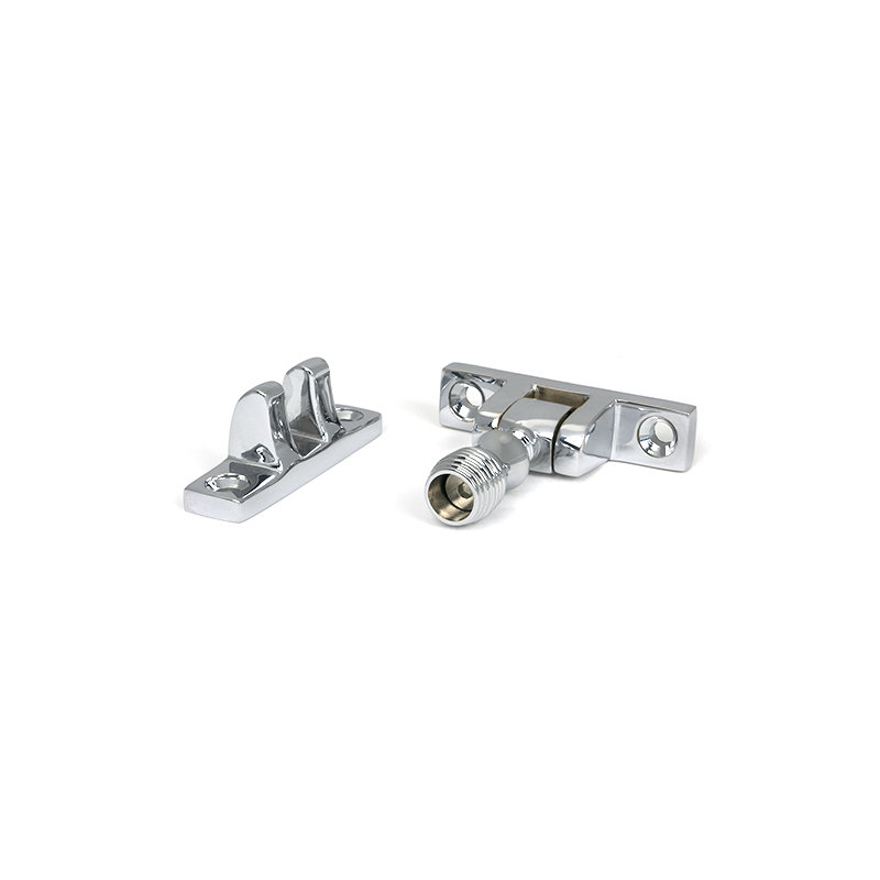 Beehive Brighton Fastener - Narrow (Square), Polished Chrome