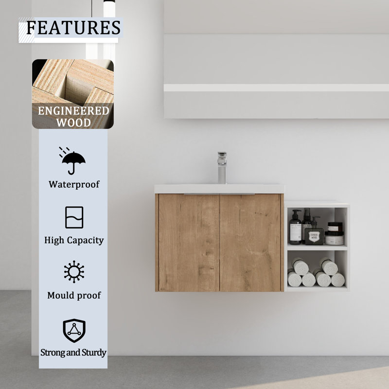 Base de meuble-lavabo simple 35,6 po seulement