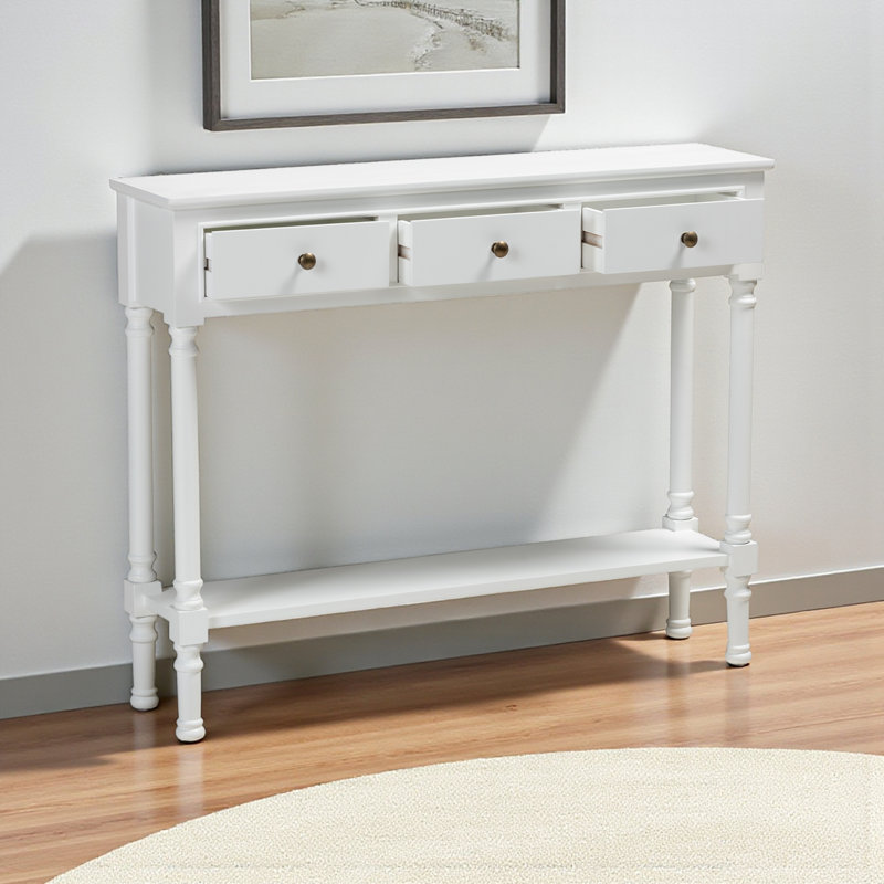 Orlowski 39.4'' Console Table, White