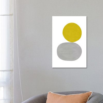 Gouache Abstraction III by Nouveau Prints - Wrapped Canvas Gallery-Wrapped Canvas Giclée