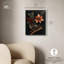 Hearth Flora Canvas Dark Elegant Florals par Art Remedy-114221239-114221244