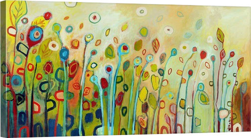 « Within » par Jennifer Lommers - impression sur toile, H 10 po x l 20 po x P 10,5 po, Toile