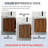Wall-Mounted Bathroom Vanity with Ceramic Sink