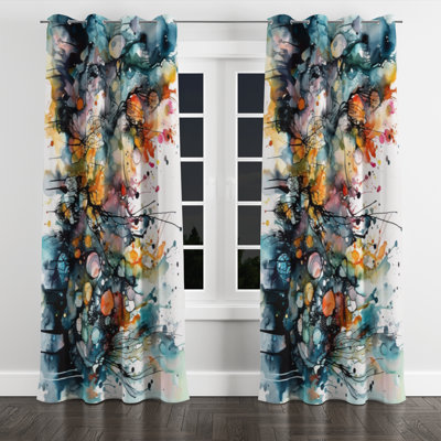 Andrue - Modern Velvet Grommet Curtain - Room Darkening - 1 panel