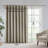 Printed Heathered Blackout Window Patio Panel-1873144470
