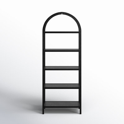 Mishra 80" H x 30" W Standard Bookcase
