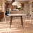 Bannie Rubberwood Round Solid Wood Top with Solid Wood Base Dining Table-660003834