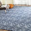 Shryock Handwoven Wool Navy Area Rug-15105968