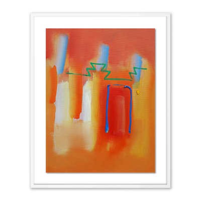 Red Door Print by Charles Stuart