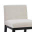 Chaise rembourrée en caoutchouc à dossier bas de 20,5 po de large-117501624