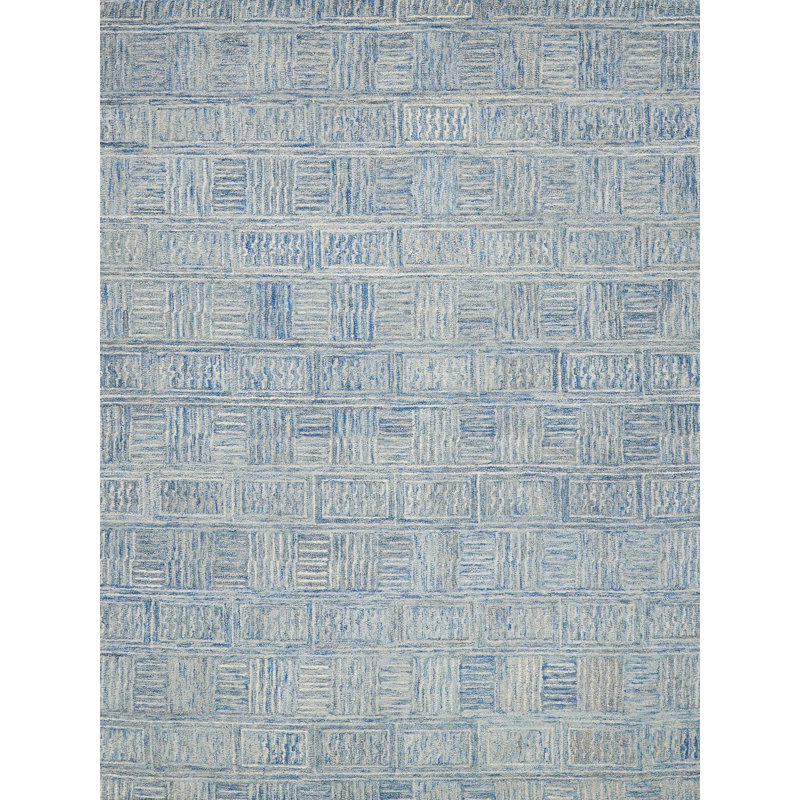 Naturals Hand Tufted Geometric Indoor Rug, Rectangle 6' x 9'