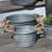 Sorensen 3 Piece Galvanized Planters