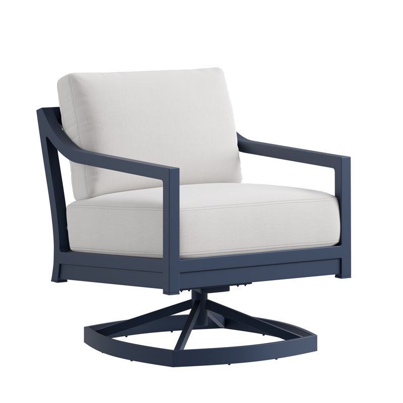 Swivel Chair, Navy