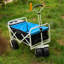 Chariot de plage pliant Wagon Garden (blanc)