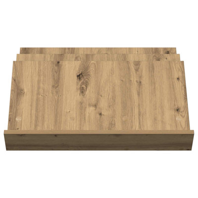Wood Free Standing Magazine Rack