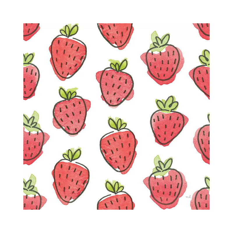 My Treat Pattern I by Moira Hershey - Wrapped Canvas Gallery-Wrapped Canvas Giclée, 30.48 cm H x 30.48 cm W