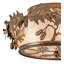 Rustic Lodge 4 - Light Flush Mount