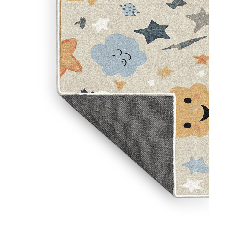 Tapis pour enfants Zoomie Kids, Rectangulaire 2 pi x 3 pi