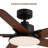 52" 5-Blade Modern Ceiling Fans with Lights and Remote Control-114222874