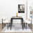Sherpa Upholstered Metal Dining Chairs-1389094372-1351667567